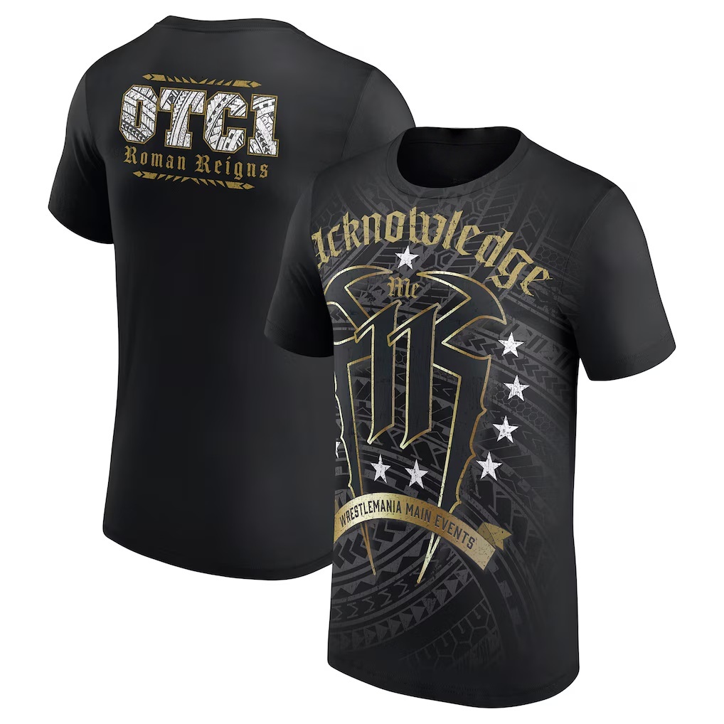 Summer Reign Clothing - Model Roman Reigns Geprint T-shirt Heren