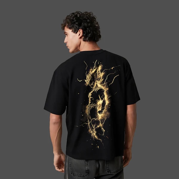 Summer Clothing Good Quality - Dragon Ball Anime Golden Super Saiyan