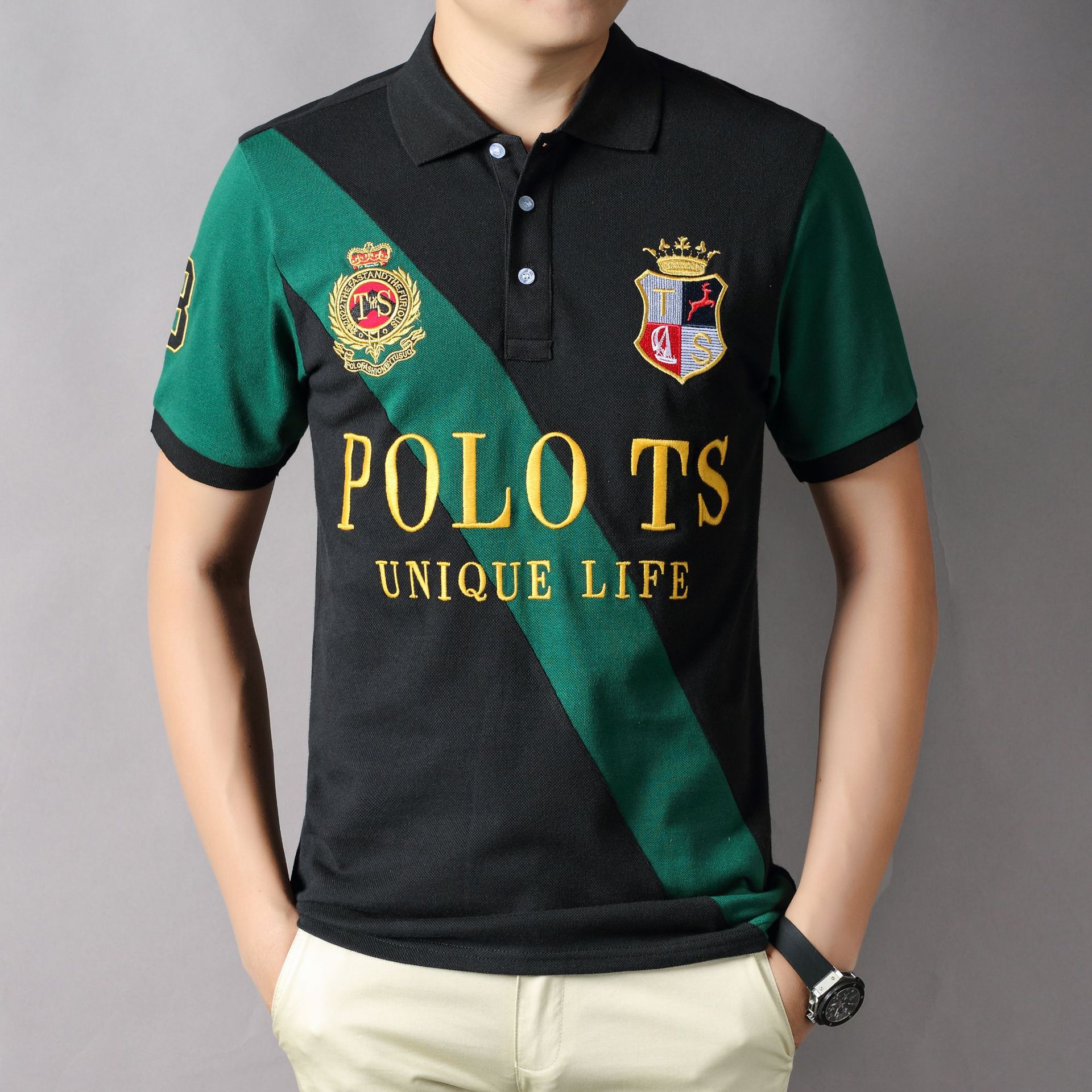 Summer Clothing Uk Men - Nieuwe Britse Sport Heren Poloshirt Korte