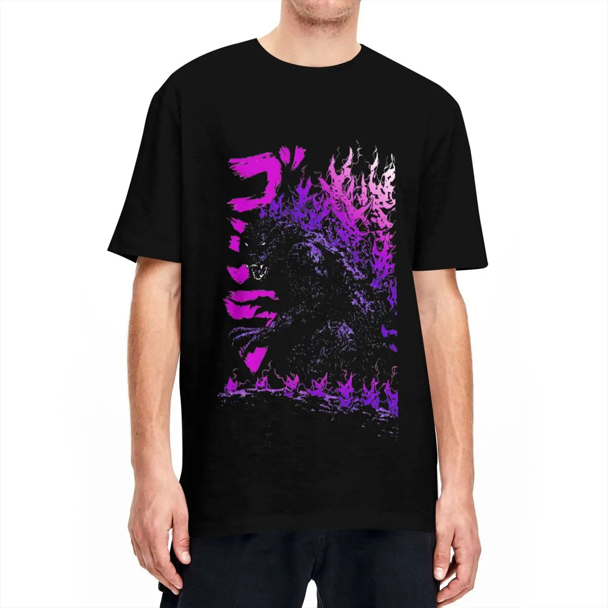 Summer Clothing Vintage - Mannen Millenium Godzillas T-shirts Movie Monters