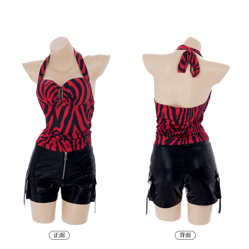 Summer Clothing Cheap - Obsessie Nikki Halter Top Cosplay Dames