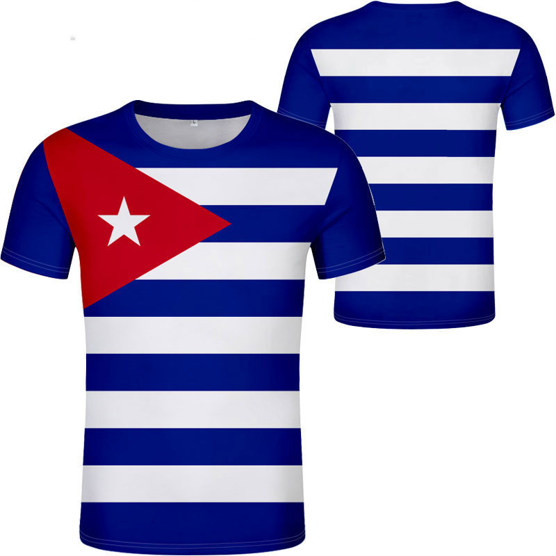 Summer Clothing In Spanish - Cubaanse Shirt Diy Gratis Aangepaste Naam