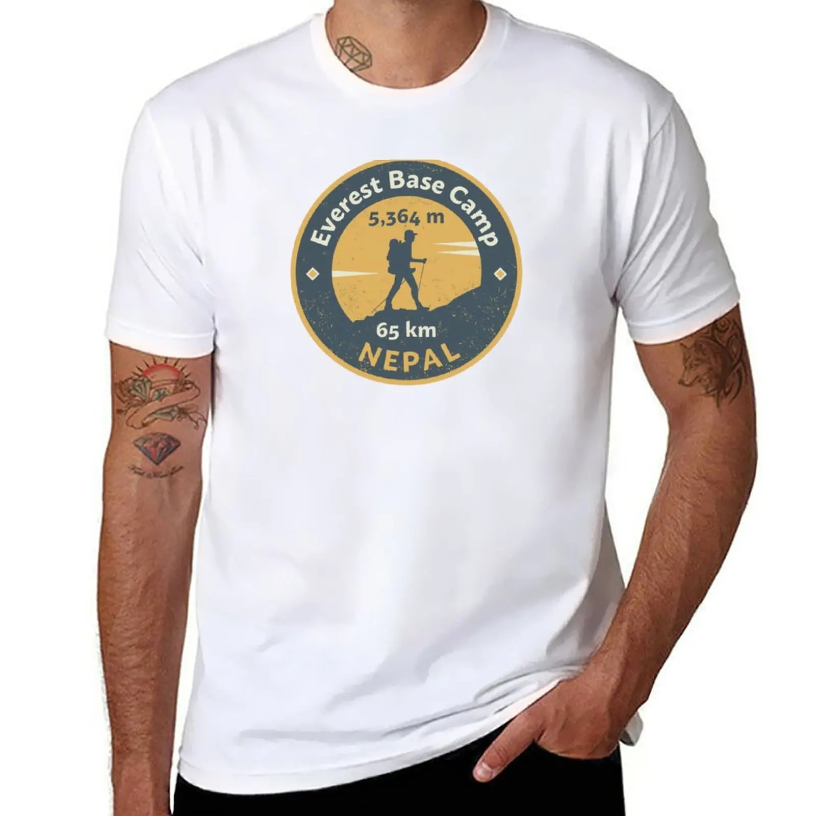 Crewneck T-Shirts Met Korte Mo - Summer Everest Clothing recensie en prijs