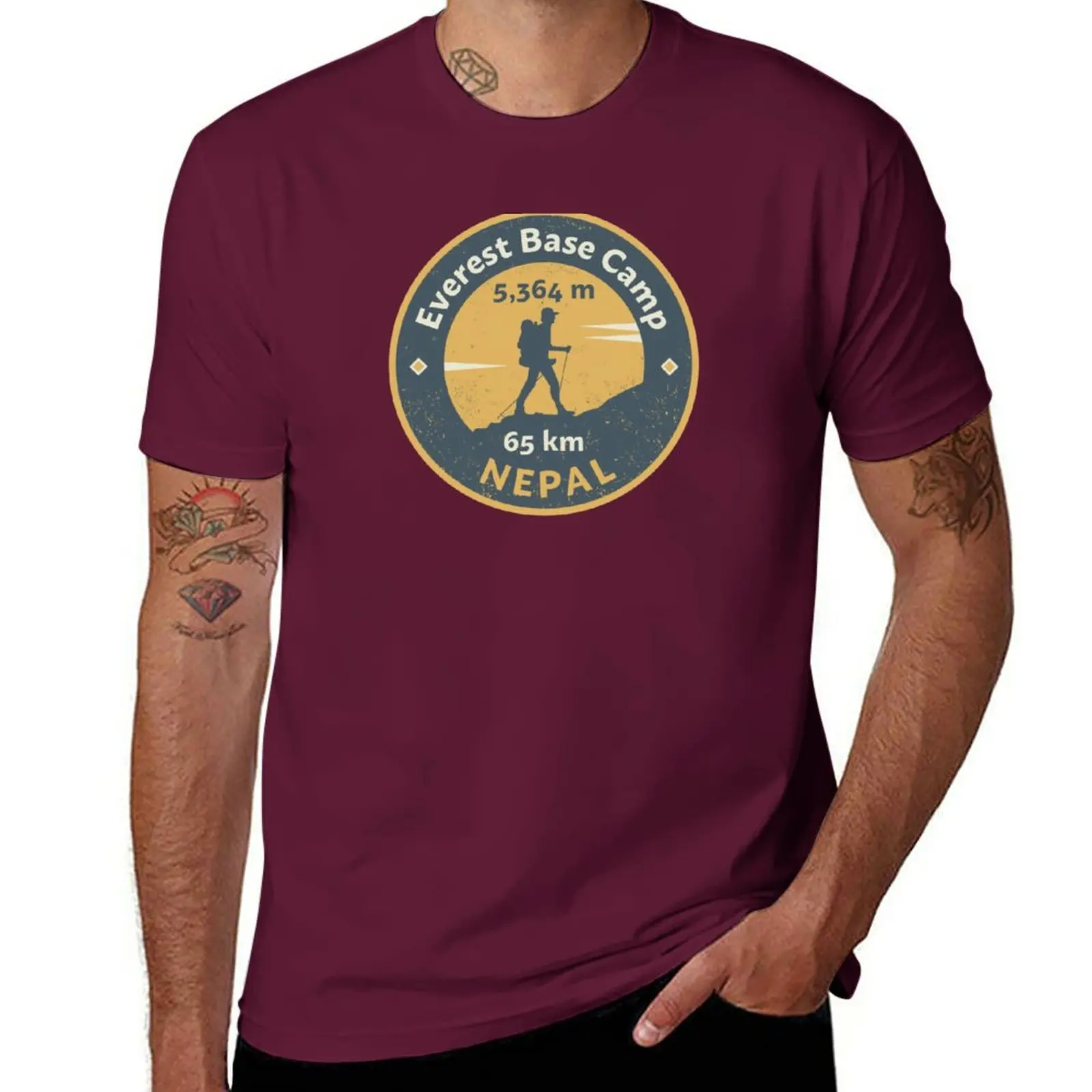 Crewneck T-Shirts Met Korte Mo - Summer Everest Clothing recensie en prijs