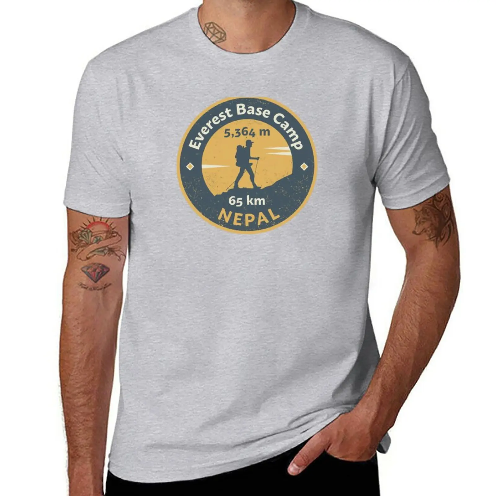Crewneck T-Shirts Met Korte Mo - Summer Everest Clothing recensie en prijs