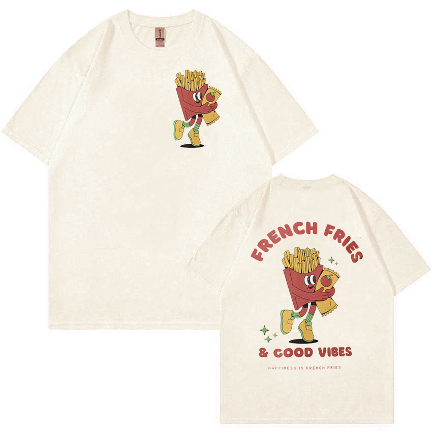 Frietjes Goede Vibes Retro Car - Summer Vibes Clothing Men recensie en prijs