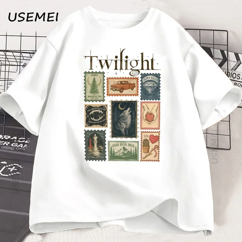 Vintage Twilight Forks T-shirt - Summer Clothing Vintage recensie en prijs