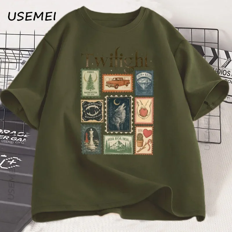 Vintage Twilight Forks T-shirt - Summer Clothing Vintage recensie en prijs