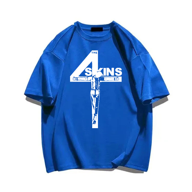 De 4 Skins Oi T Shirt Uk Punk  - Summer Clothing Uk Men recensie en prijs