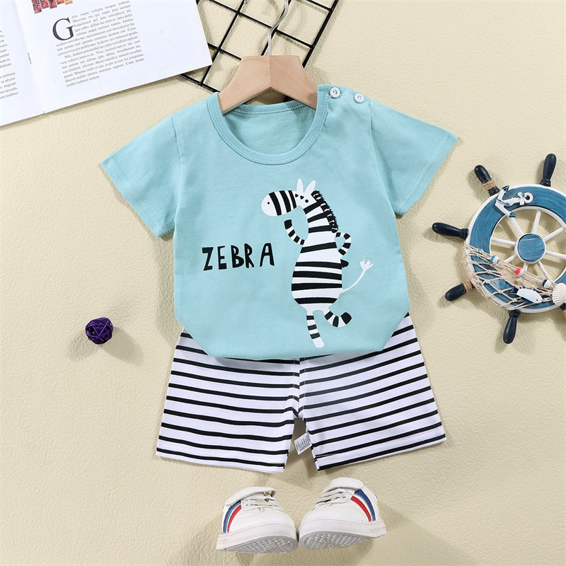 Katoen Tees + Shorts 2-delige  - Summer Clothing Baby recensie en prijs