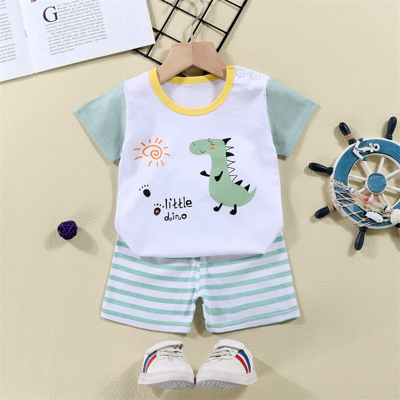 Katoen Tees + Shorts 2-delige  - Summer Clothing Baby recensie en prijs