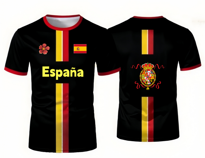 2026 Spaans voetbaltenue T-shi - Summer Clothing In Spanish recensie en prijs