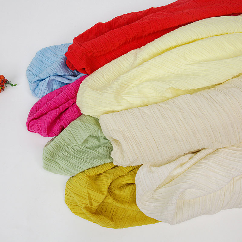 Effen chiffon geplooide stof p - Soft Summer Yellow Clothing recensie en prijs