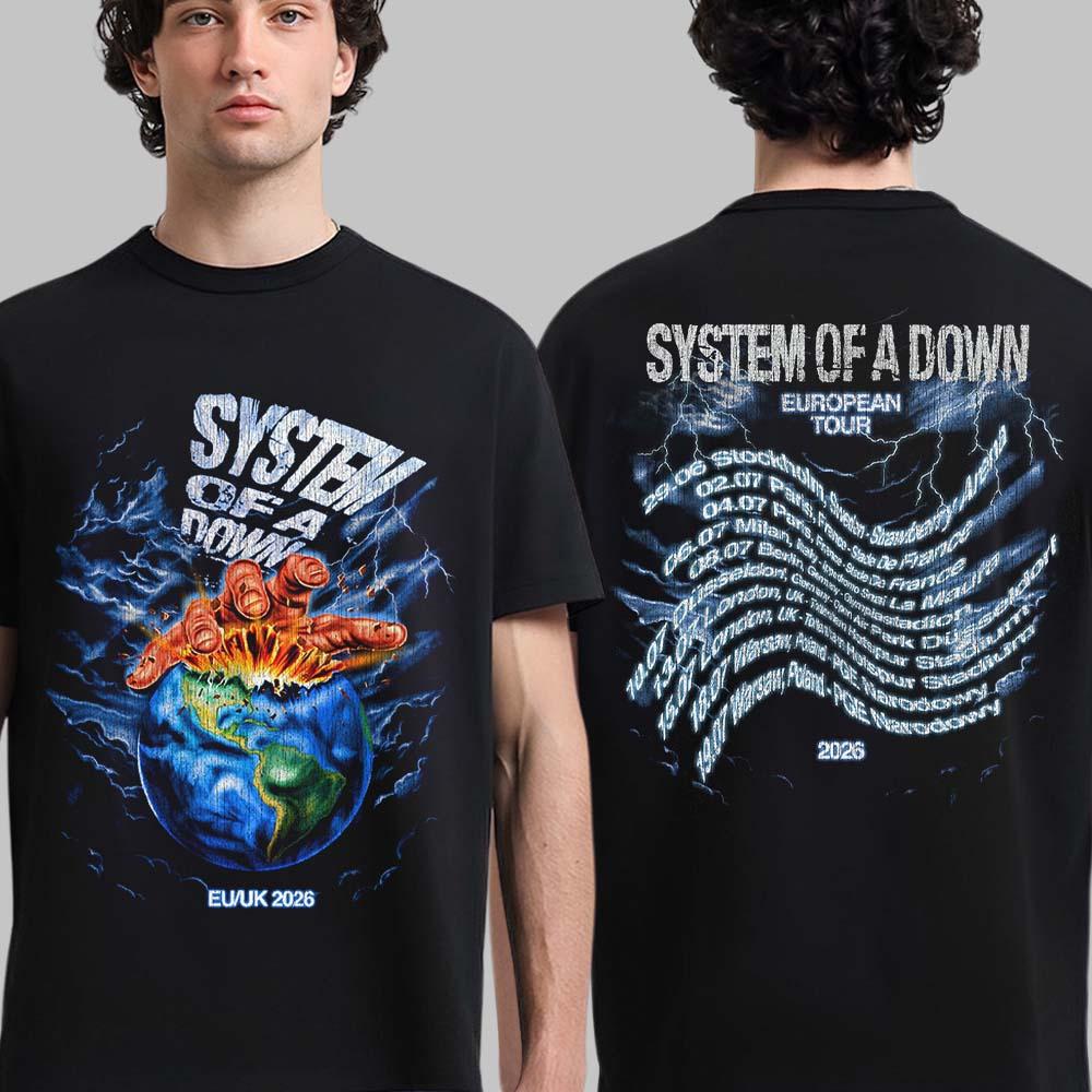 System of A Down European Tour - Summer Clothing Uk Men recensie en prijs