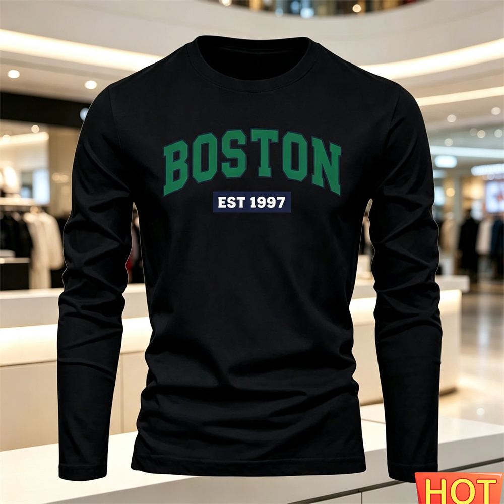 Herfst Zomer heren T-shirt met - Summer Clothing Long Sleeve recensie en prijs