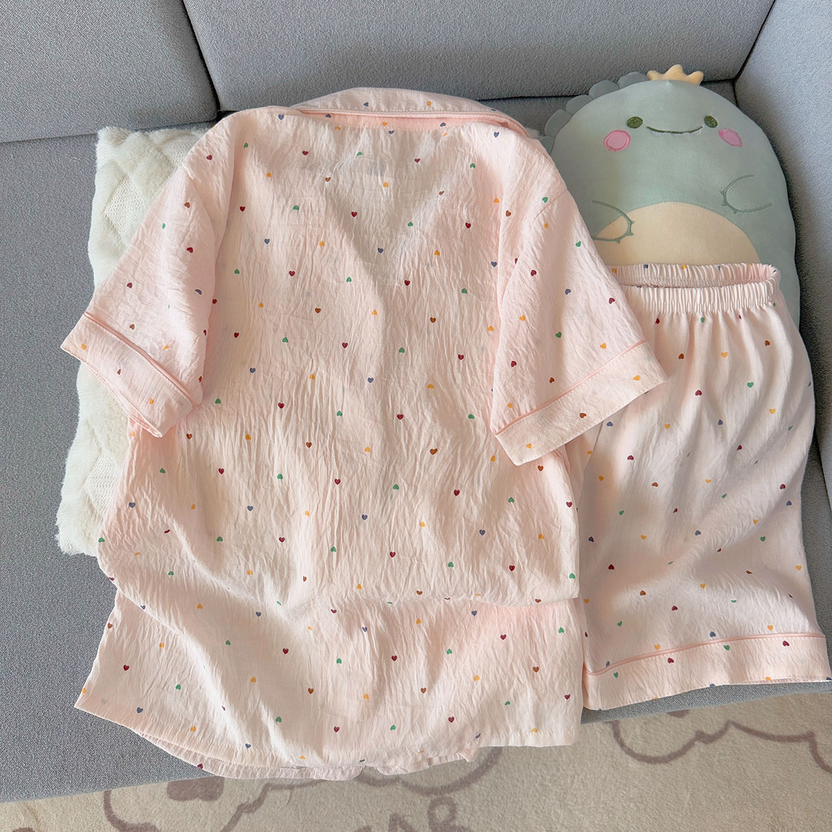 Dames bedrukte katoenen pyjama - Summer Clothing Cheap recensie en prijs