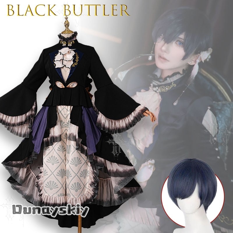 Oyster Ciel Cosplay Anime Blac - Romper Playsuit Women recensie en prijs