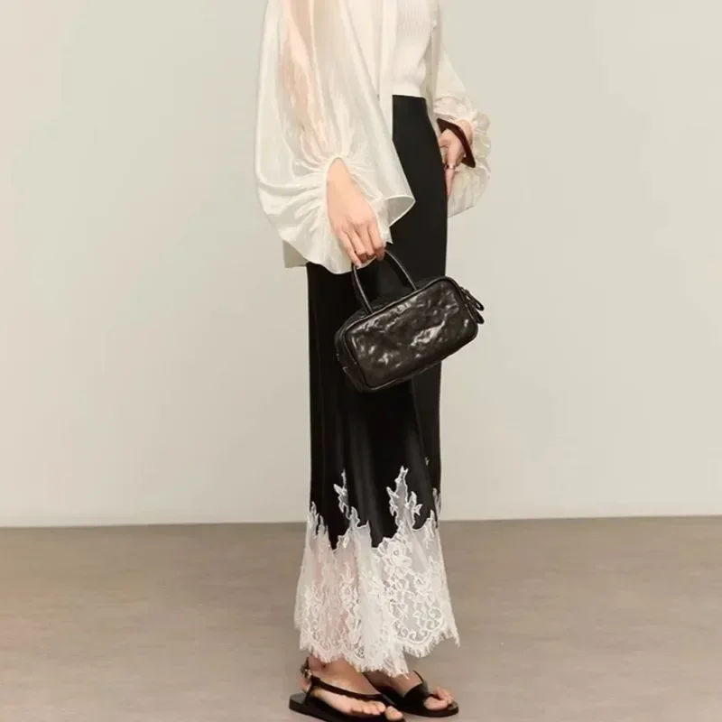 Fairy Lace-Trim Midi Rok Hoge  - Summer Clothing Trends 2025 Women'S recensie en prijs