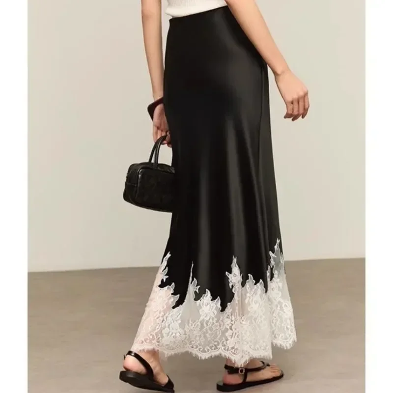 Fairy Lace-Trim Midi Rok Hoge  - Summer Clothing Trends 2025 Women'S recensie en prijs