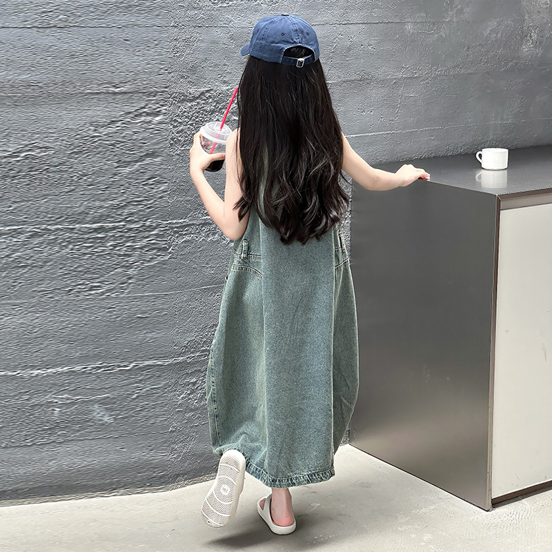 Vintage blauwe kinderen meisje - Summer Clothing Vintage recensie en prijs