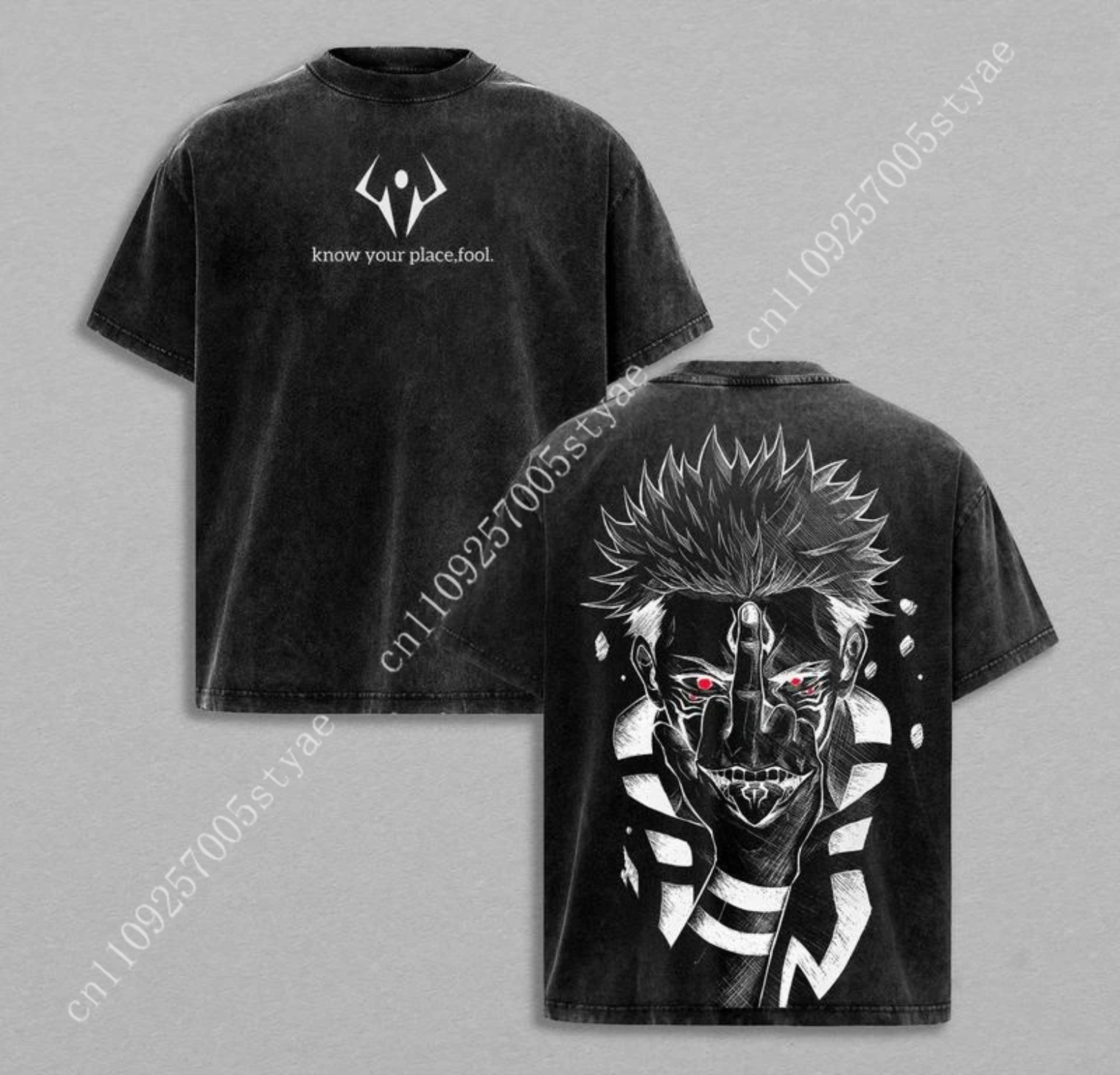 Anime Ryomen Sukuna Grafische  - Summer Clothing Vintage recensie en prijs