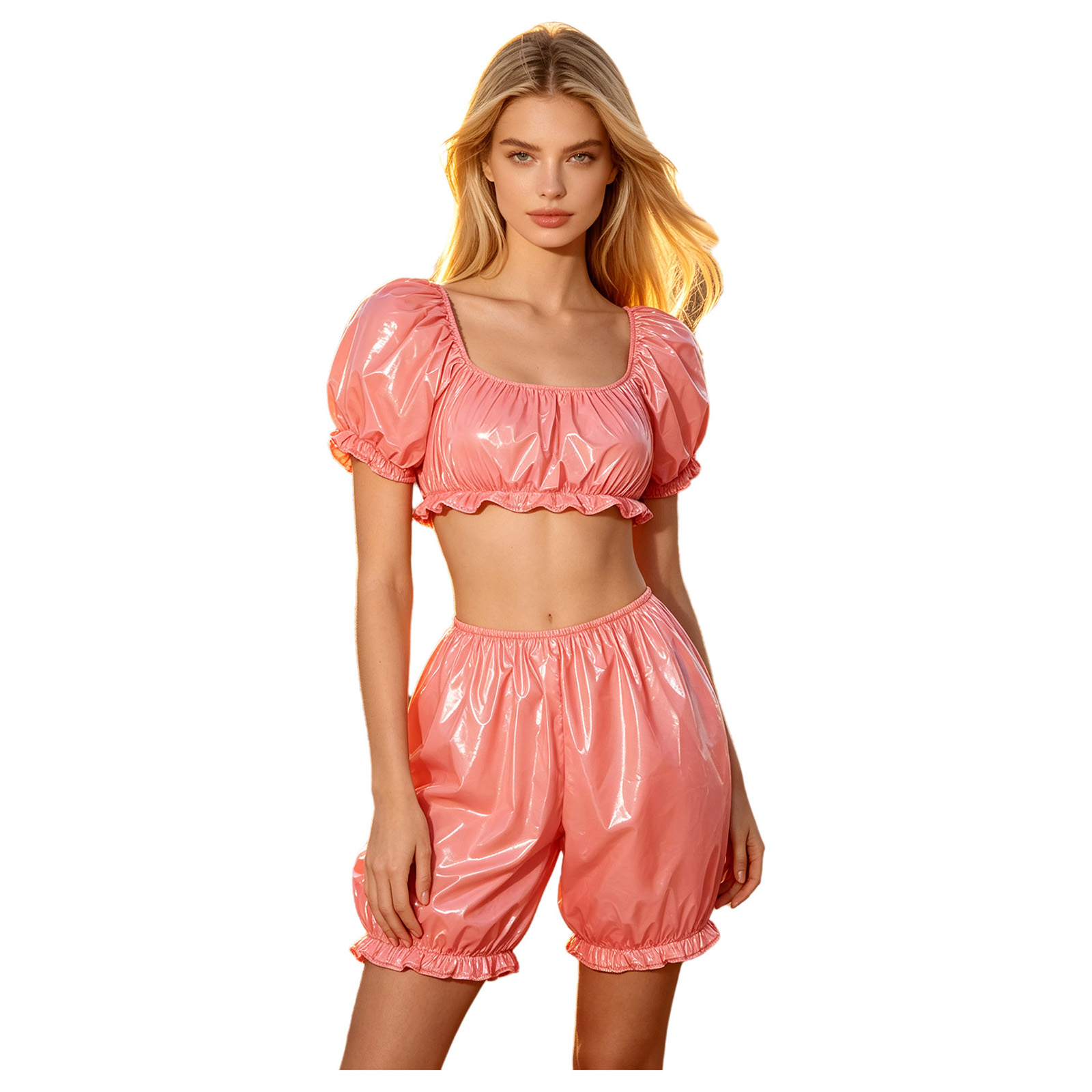 Dames Wetlook PU Leder Clubkle - Summer Clothing Cheap recensie en prijs