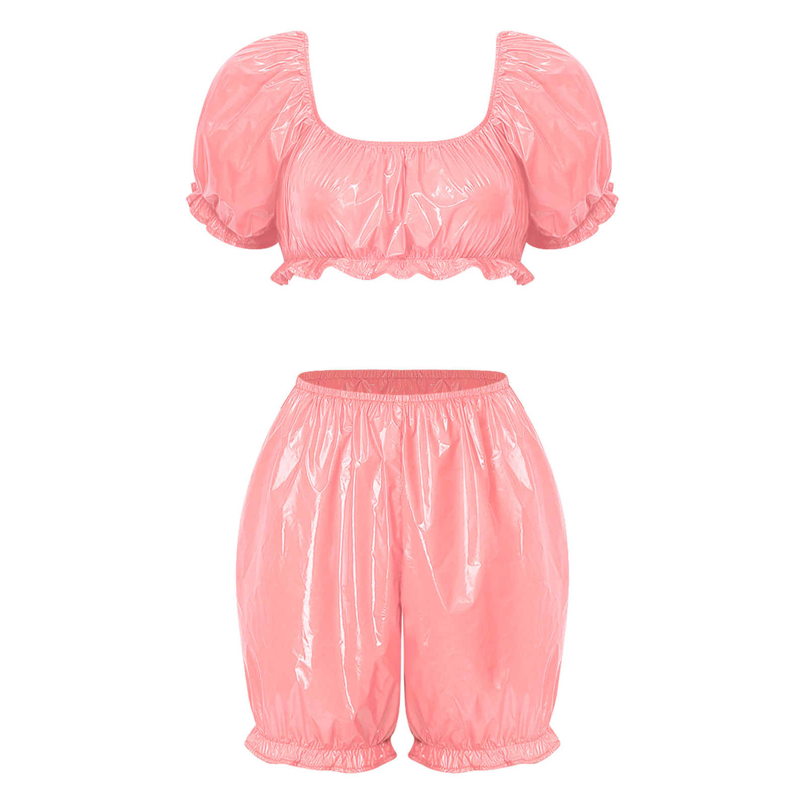 Dames Wetlook PU Leder Clubkle - Summer Clothing Cheap recensie en prijs