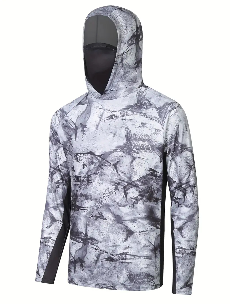 Heren UV-gezichtsmasker Visser - Summer Clothing Long Sleeve recensie en prijs