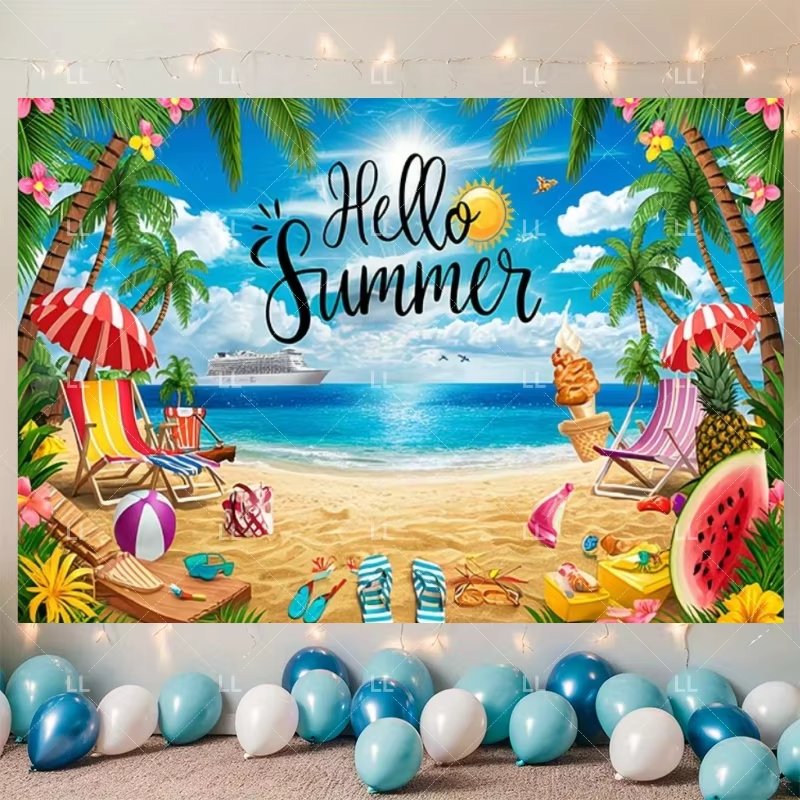 Zomer Hawaii Beach Party Decor - Summer Clothing Banner recensie en prijs